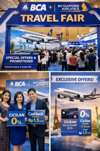 Read more about the article BCA Gandeng Singapore Airlines Gelar Travel Fair, Simak Promonya!