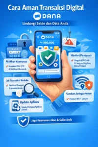 Read more about the article Cara Aman Transaksi Digital DANA untuk Lindungi Saldo dan Data Anda