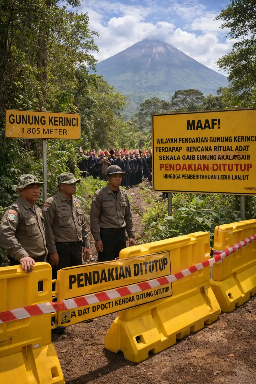 You are currently viewing Pendakian Di Gunung Kerinci Masih Tetap Ditutup untuk Rencana Ritual Adat