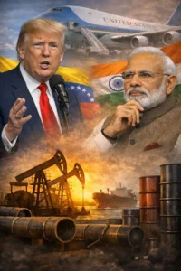 Read more about the article Donald Trump Sebut India Bakal Beli Minyak Venezuela