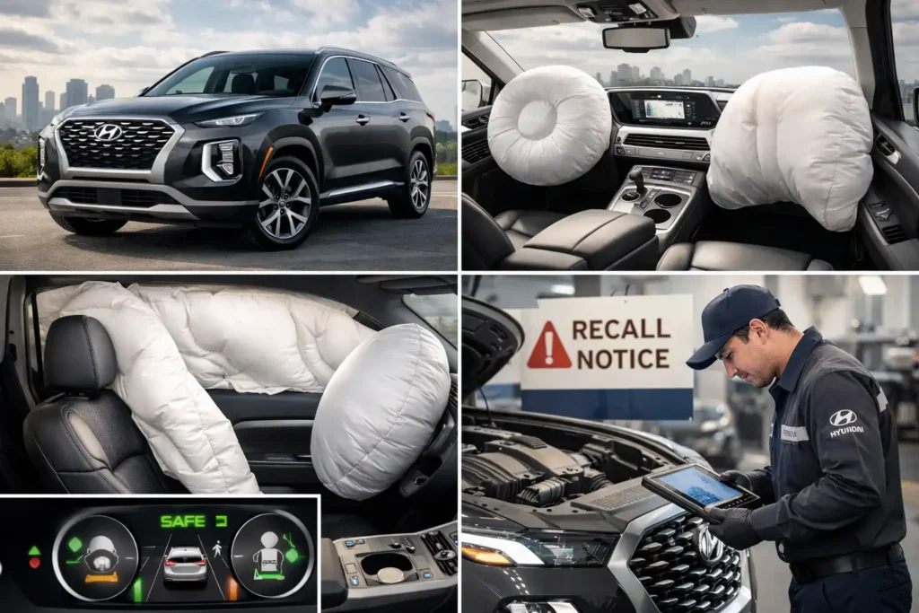 Hyundai Tarik 568.576 Palisade Akibat Masalah Airbag Samping