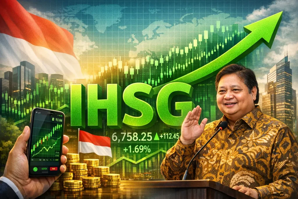 IHSG Menghijau di Sesi I Perdagangan Saham